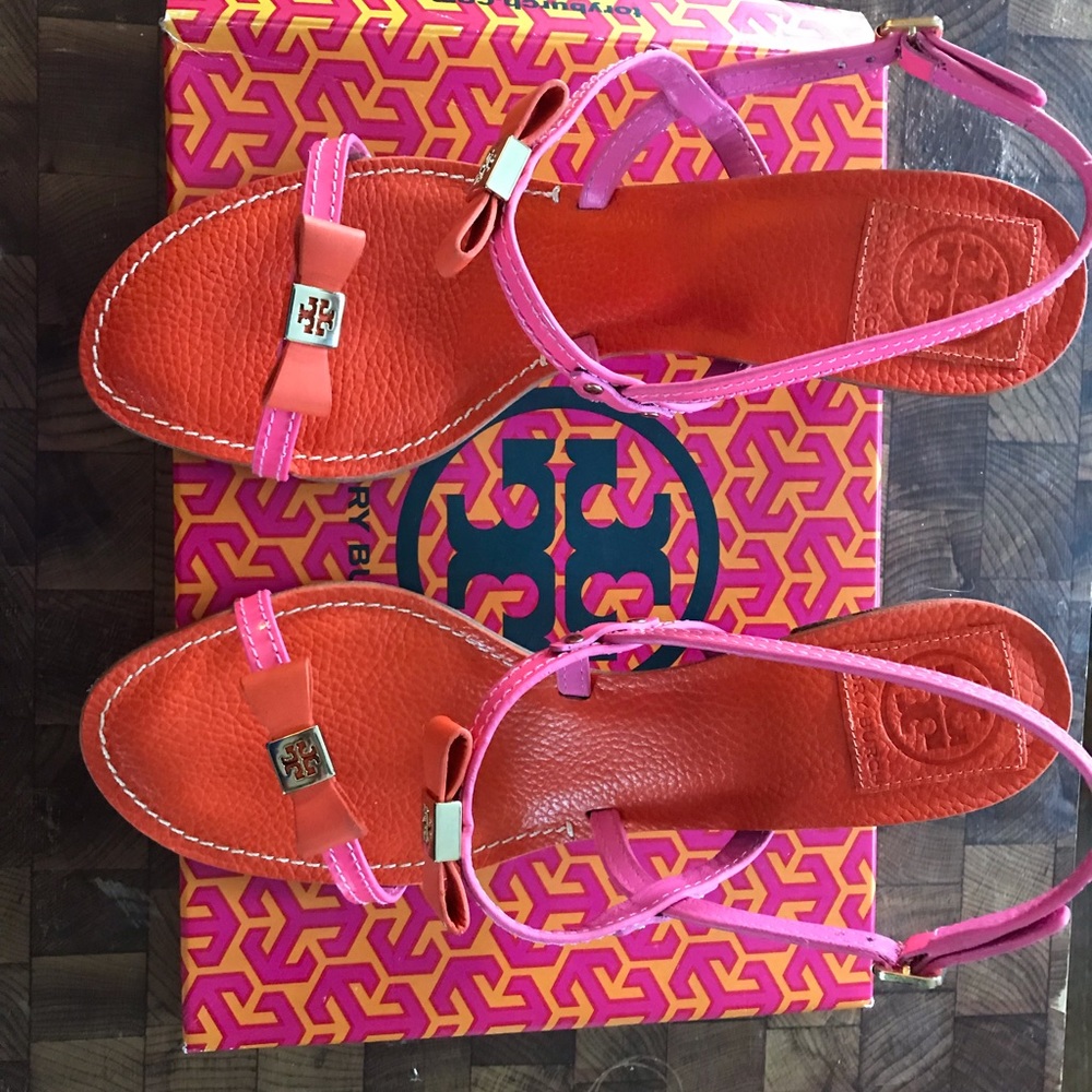 Tory Burch Kailey kitten heel sandal